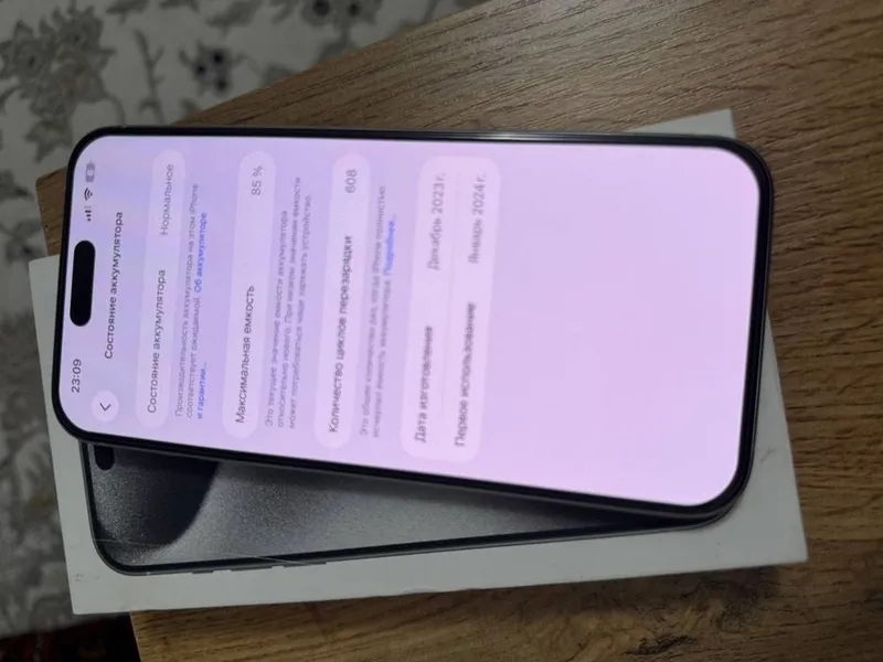 Iphone 15 pro max 256 idiyal — фото 2