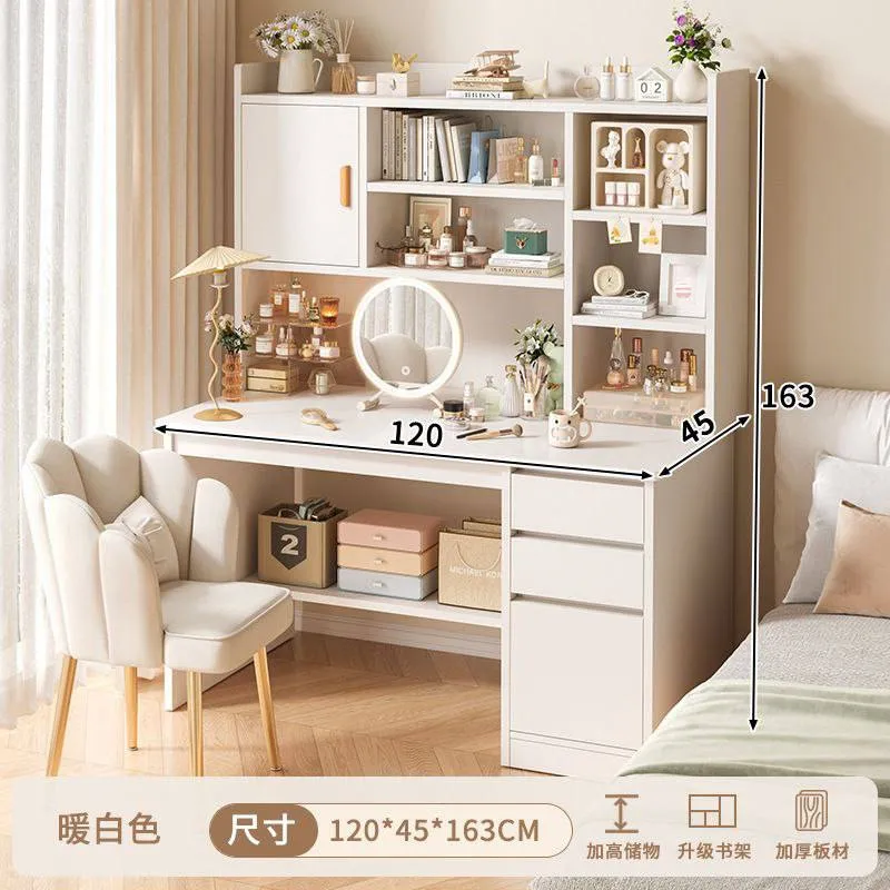 Kosmetik stol + kreslo + LED oyna