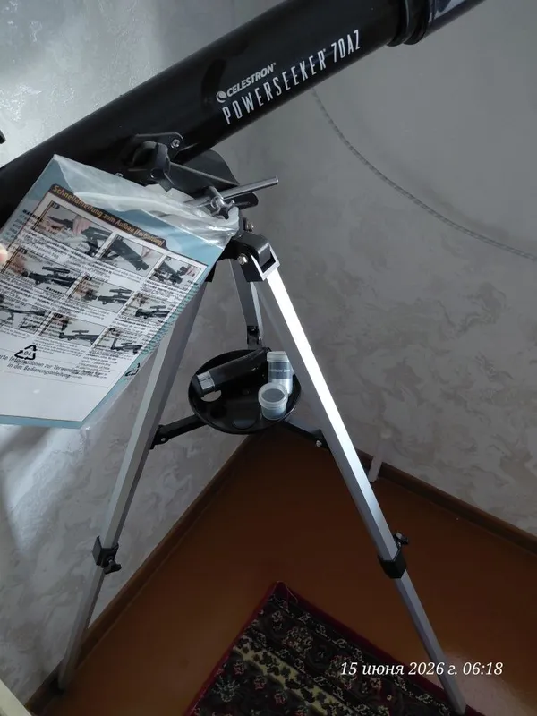 Телескоп, celestron 70AZ — фото 2