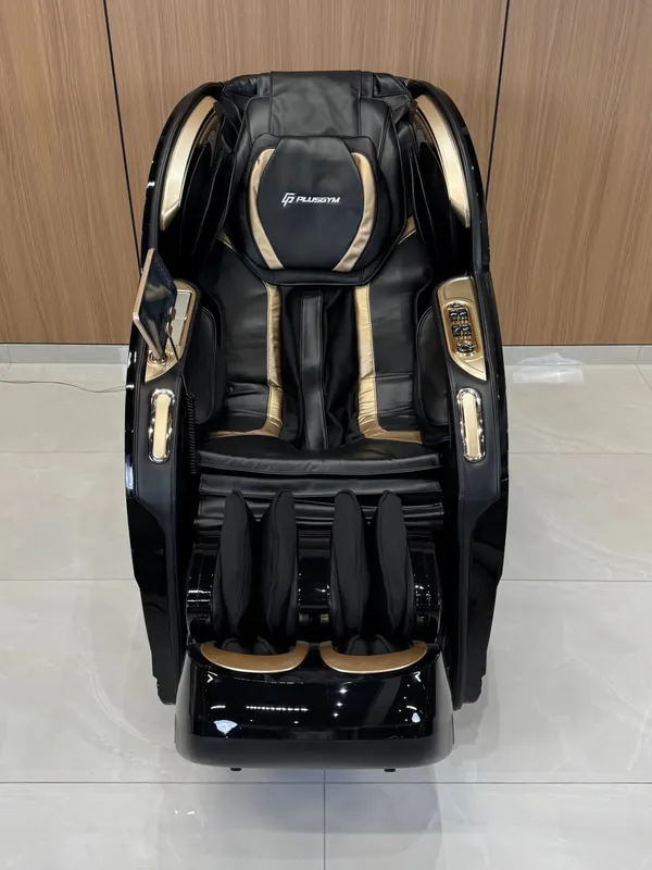 Массажное кресло Plusgym T700, чёрное 4
