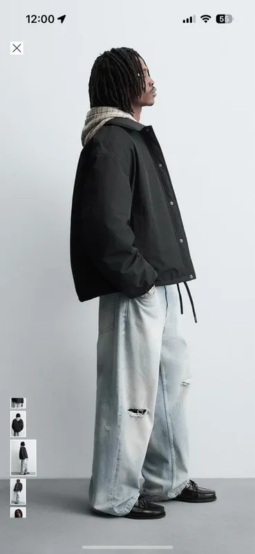 Zara Man стеганная куртка 3 Zara Man стеганная куртка 3