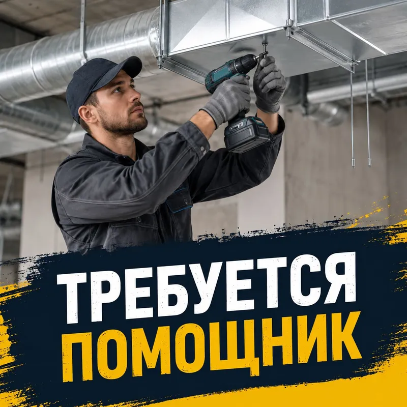 требуется помощник по вентиляции
