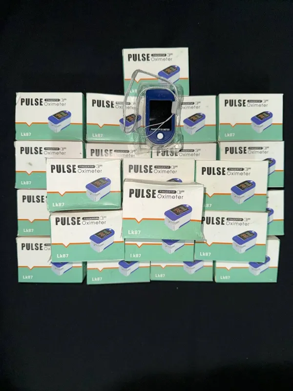 Пульсоксиметр Fingertip Pulse Oximeter LK-87 optom narxda Fingertip P — фото 4