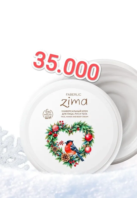 Faberlic qishki zima kremi