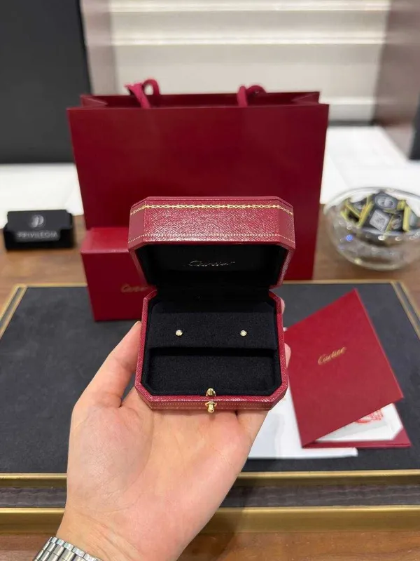 NEW Серьги Cartier D’Amour ygold mini model — фото 1