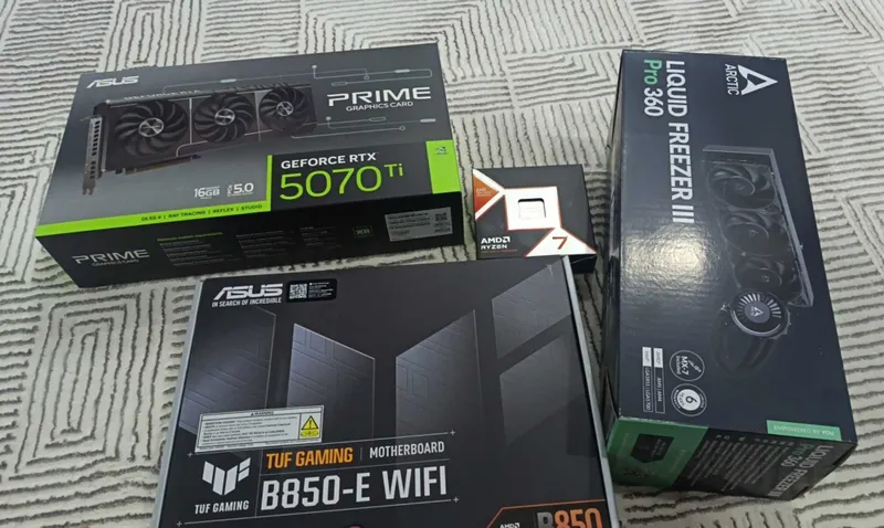RTX 5070TI Игровой bundle