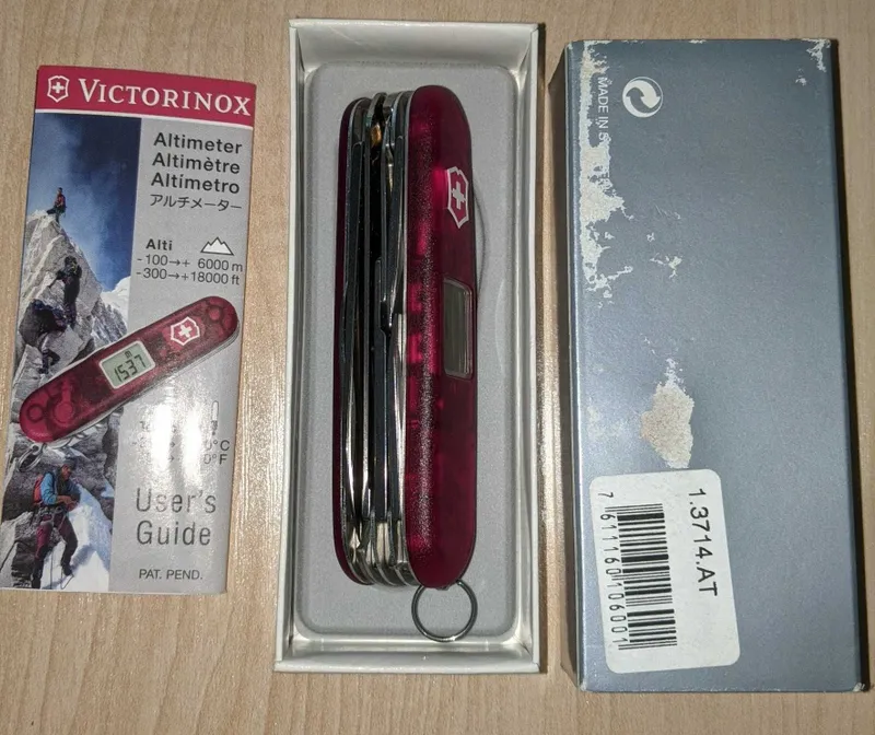 victorinox altimeter thermometer 1.3714 AT — фото 2