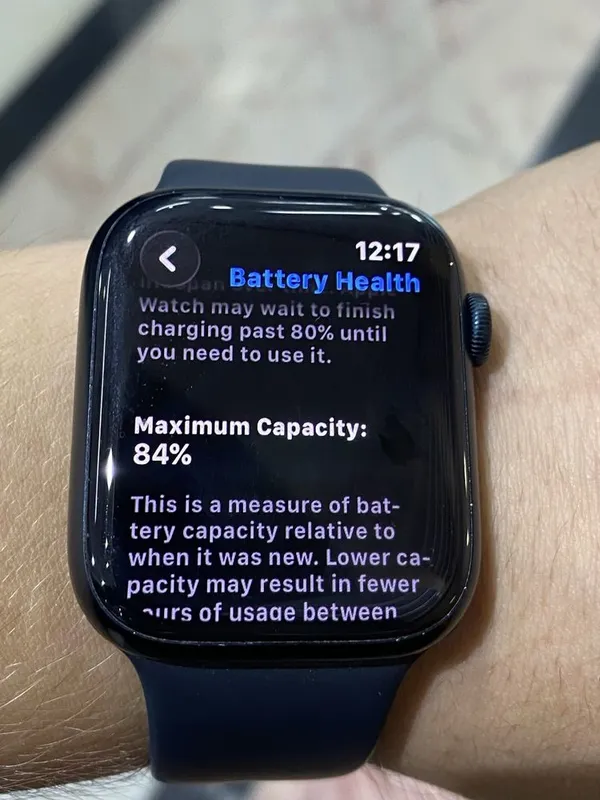 iWatch 8 45 mm midnight 2