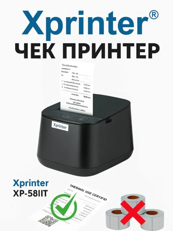 XPRINTER 58 IIT чековый принтер XPRINTER 58 IIT чековый принтер