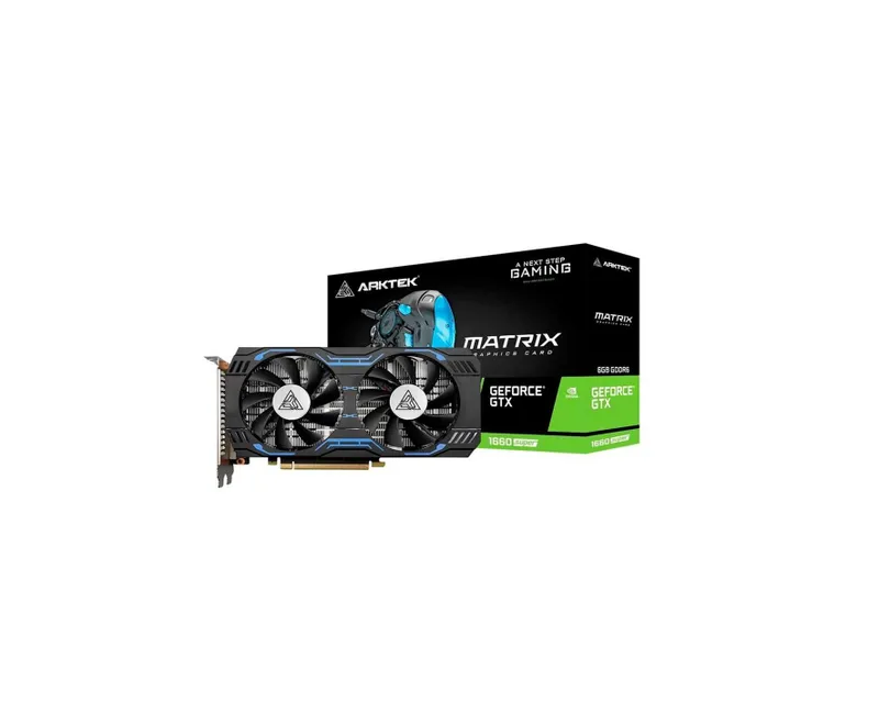 - Видеокарта Arktek GTX 1660 Super 6GB GDDR6 4