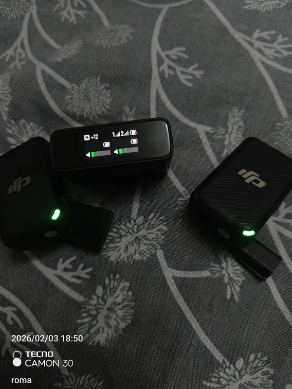 DJI Mic (2TX + 1RX) — Ideal holatda, to'liq komplekt — фото 2 DJI Mic (2TX + 1RX) — Ideal holatda, to'liq komplekt — фото 2