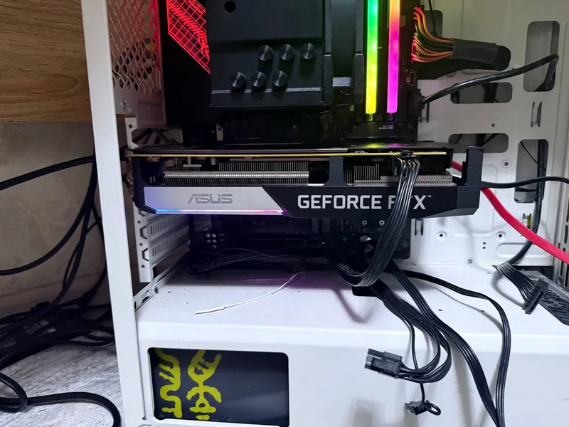 RTX 3060 Ti Asus Dual videokartasi 6