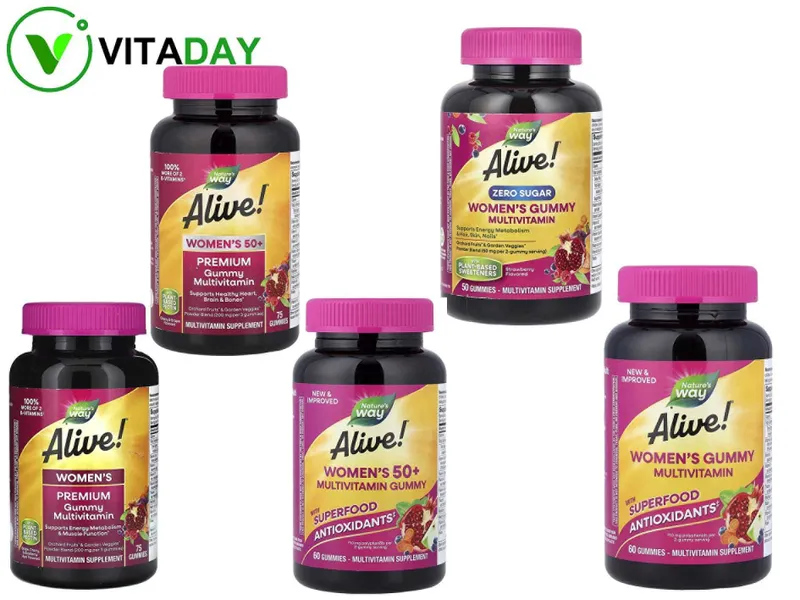 Nature's Natures Way Alive Women's Multivitamin 50+ мультивитамин