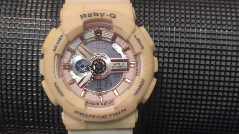 Casio Baby-G (model BA-110) - с хронографом — фото 3