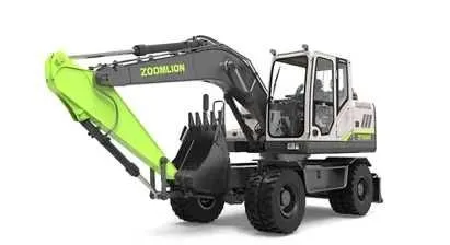 экскаватор колёсного типа ZE 150WE 2