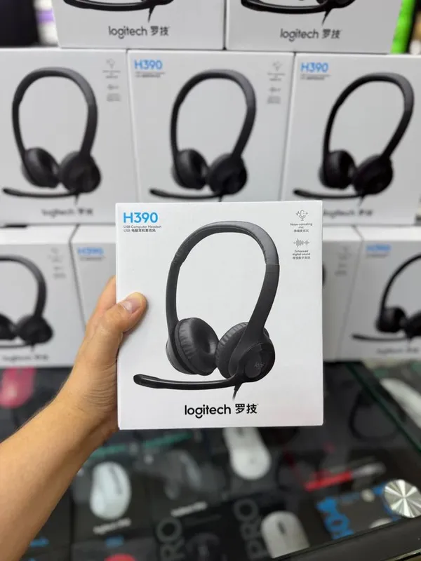 Наушники Logitech h340. Logitech h390. Logitech h111. Для операторов. — фото 2