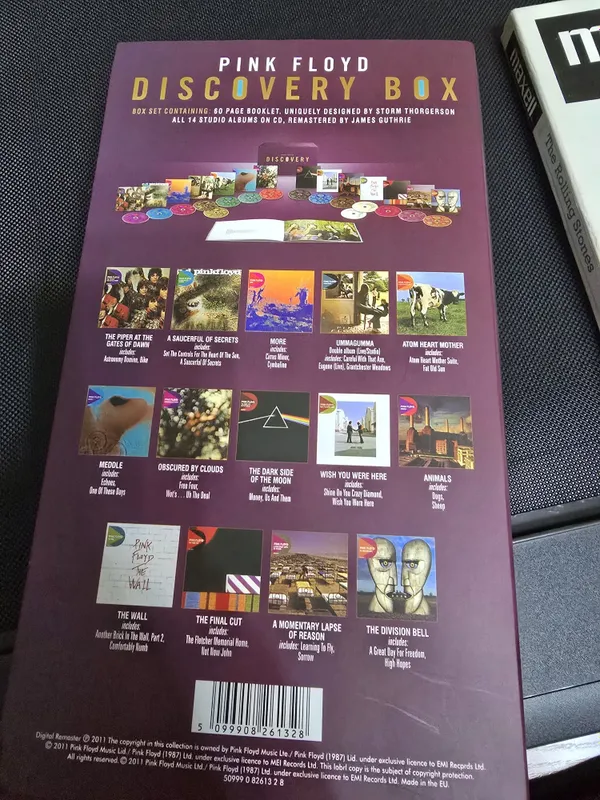 Предлагается комплект CD дисков " Pink Floyd" DISCOVERI BOX. — фото 1