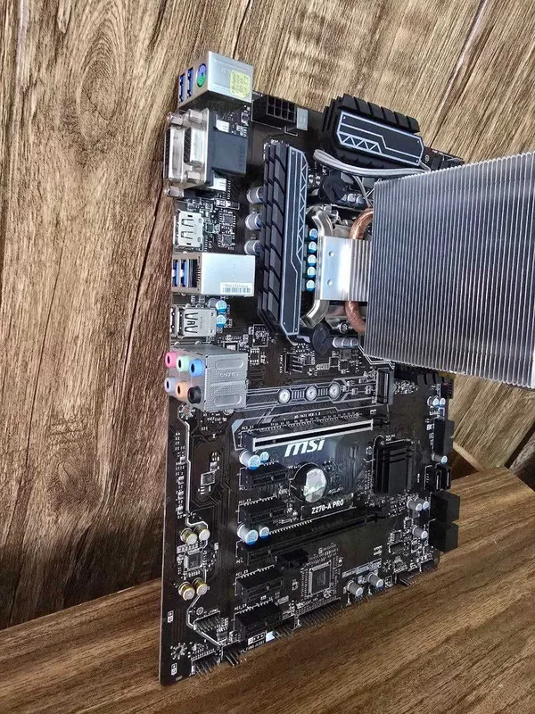 MSI Z270 A-PRO/i5 6400/Zippelin 8gb 2400Mhz — фото 1