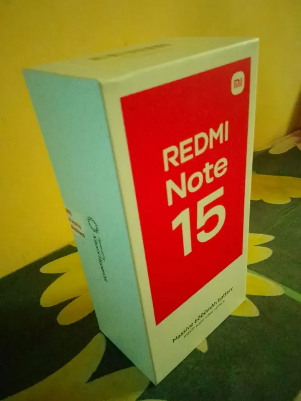 Redmi Note 15 garantiyali telefon ishlatilmagan umuman Redmi Note 15 garantiyali telefon ishlatilmagan umuman