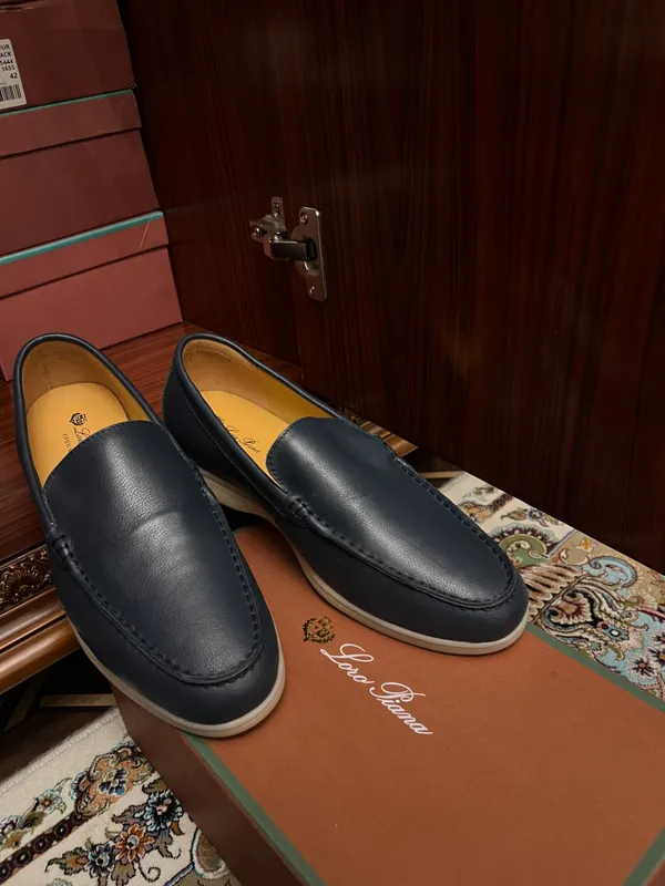 Лоферы Loro Piana из натуральной кожи 1 Лоферы Loro Piana из натуральной кожи 1