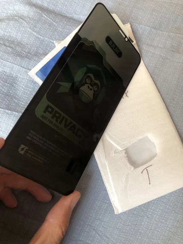 iPhone 11/ Xs max ga steklo. Antishipion, 9D qattiqlikdagi, prochniy