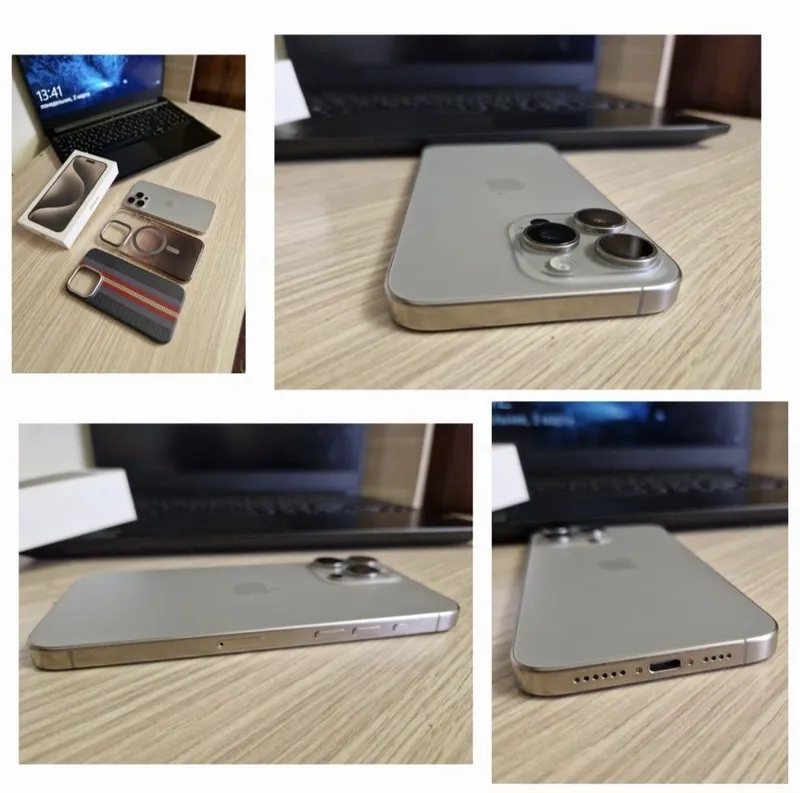 iPhone 15 Pro Max (Natural Titanium 256GB)