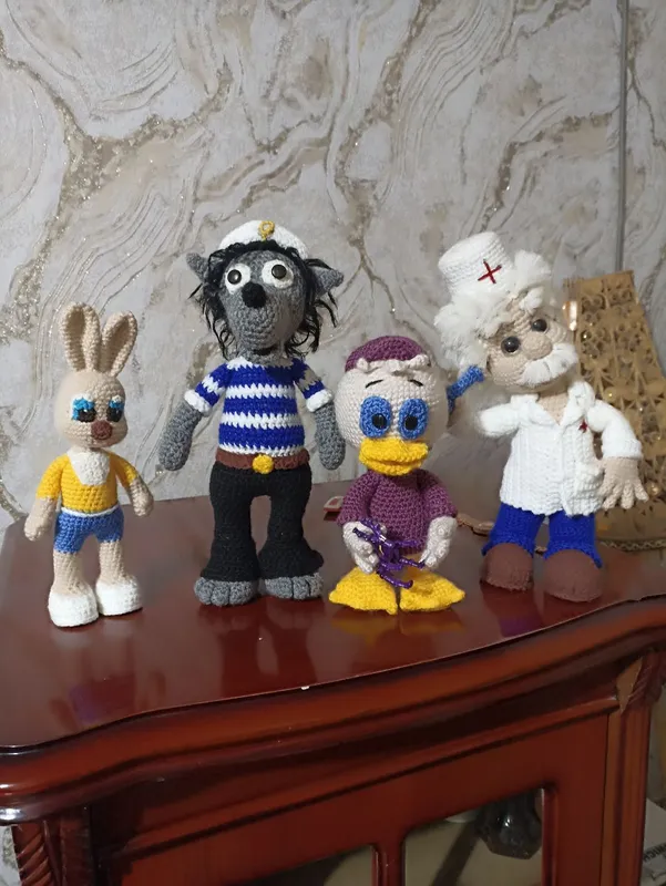 вязанные игрушки — фото 1