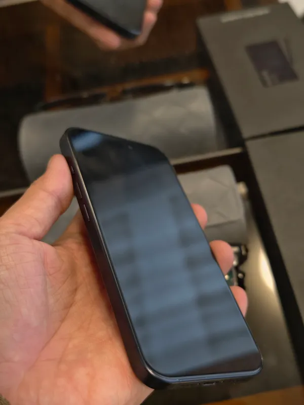 iPhone 15 pro, синий титан, 128 ГБ 2