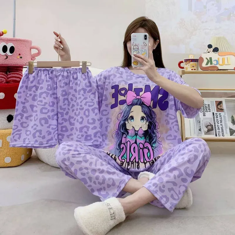 3talik yoz uchun qulay pijama 1