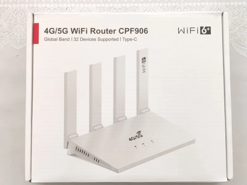 Wi-Fi 6 роутер модем 4G LTE 2 в 1 новый 5