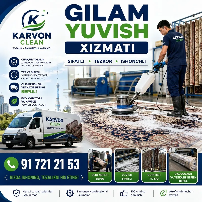 Gilam yuvish xizmati