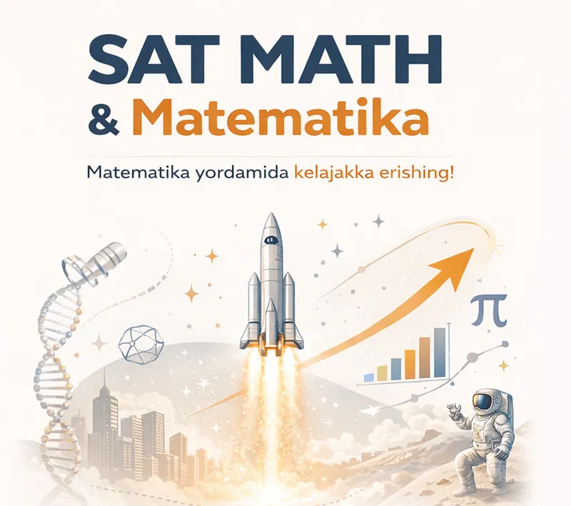SAT math va Matematikadan online dars beraman