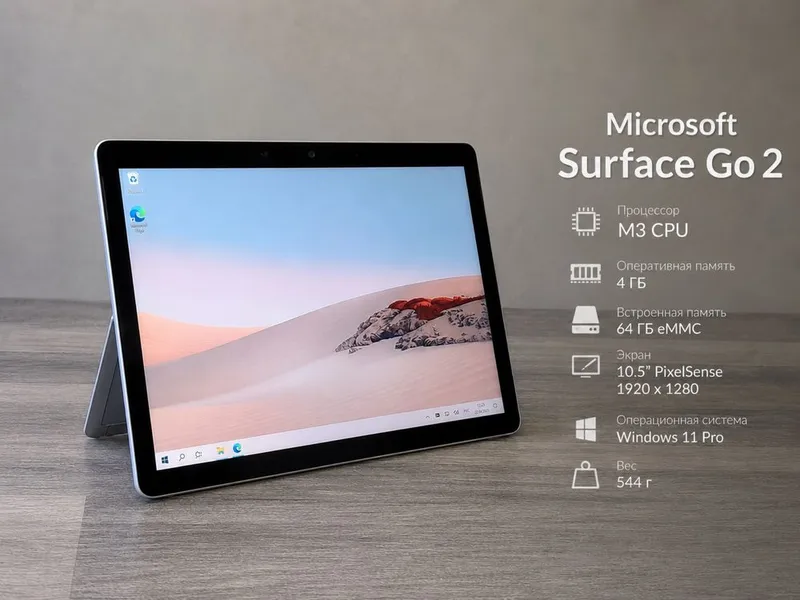 Планшет Windows 10 Surface go 2 m3 4gb 64 память iiko e-imzo 1 Планшет Windows 10 Surface go 2 m3 4gb 64 память iiko e-imzo 1