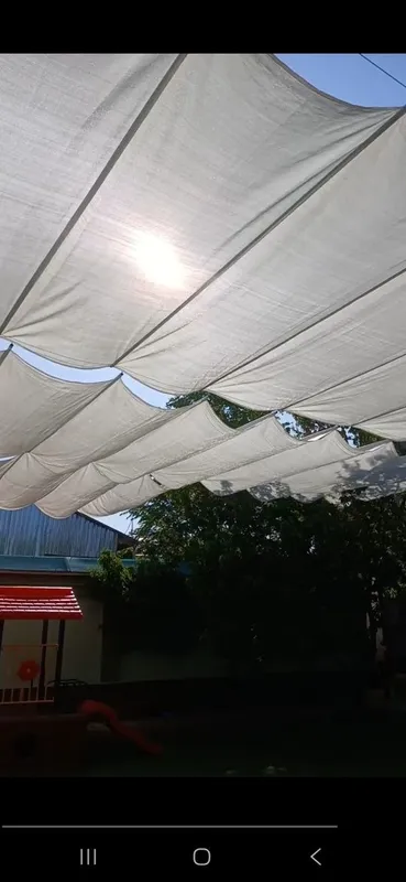 Соя сетка. Теневая сетка. Затеняющая сетка. Shade net. Римские шторы . — фото 7
