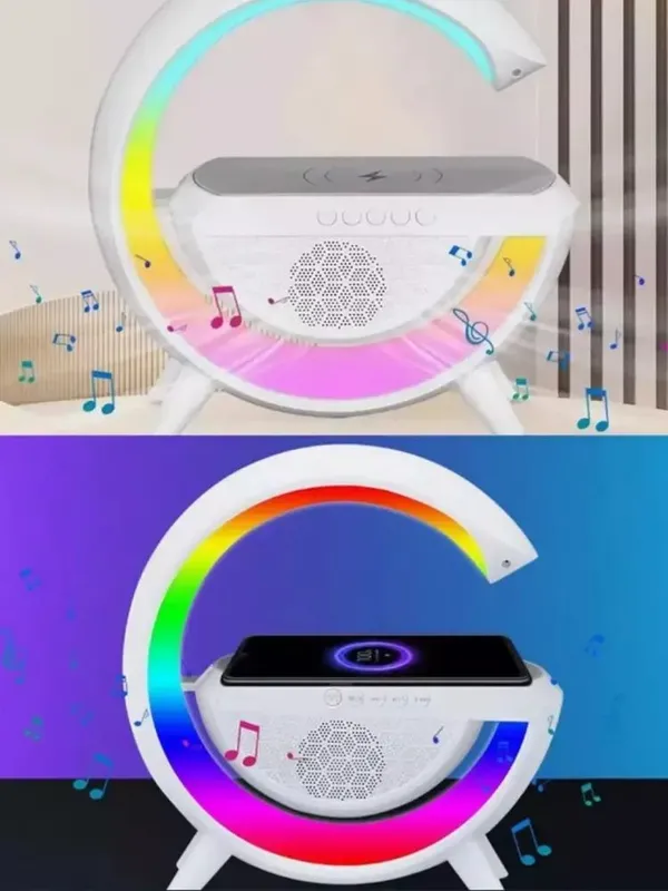Tungi chiroq RGB aqlli kolonka va simsiz LED chiro — фото 4