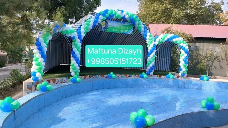 To'y va tug'ilgan kun va turli xil tadbirlar uchun dizayn oformileni — фото 3