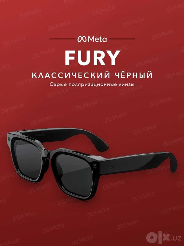 Meta Glasses Fury Classic Black, polyarizatsiya — original 3 Meta Glasses Fury Classic Black, polyarizatsiya — original 3
