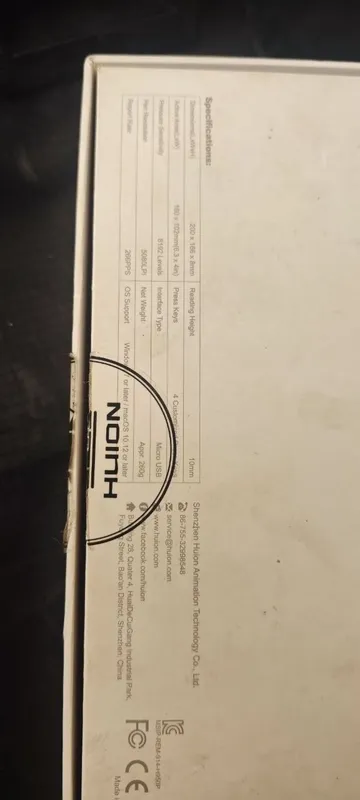 Графический планшет huion hs64 4