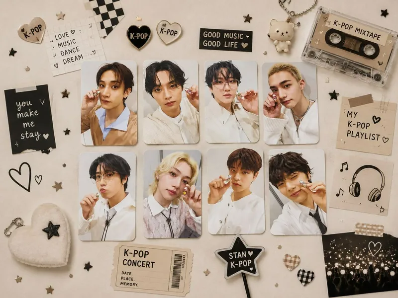 карточки с BTS Stray kids — фото 2