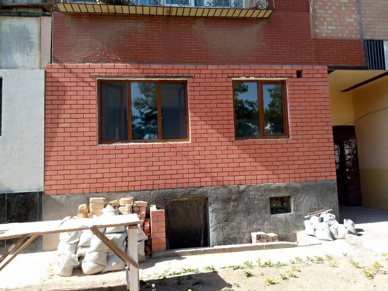 Balkonga g'isht teramiz.Kladka balkon.Керпичная кладка балканов — фото 2