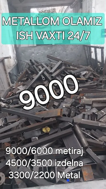 Металлом самовывоз Металлолом оламиз Metallom Metalalom har xil Temir