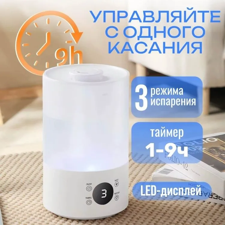 Увлажнитель воздуха для дома для офиса — фото 6