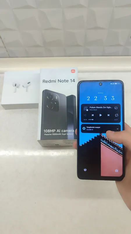 Redmi Note 14, немного с дефектом, экран заменён, адрес — Коканд 1 Redmi Note 14, немного с дефектом, экран заменён, адрес — Коканд 1