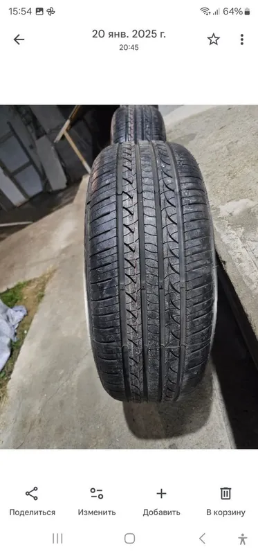 195/60R15 жентрага оганидим 500 км юрганман