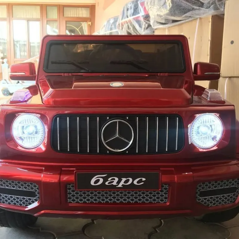 Mercedes Benz Gelik премиум детская машина электромобиль подарок детям 2