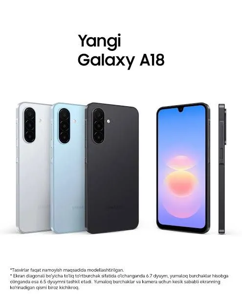 Телефон, Samsung Galaxy A18, 4/128 ГБ 3