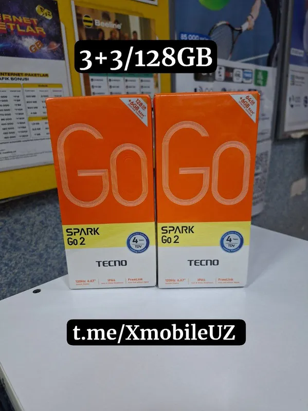 Tecno Spark Go 2 3+3/128GB