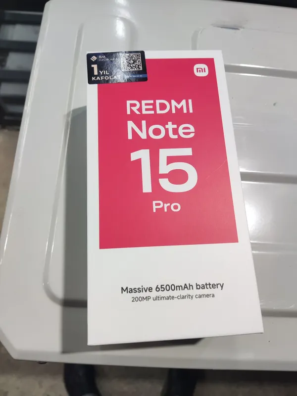 Redmi not 15 pro 8/256gb qora — фото 1