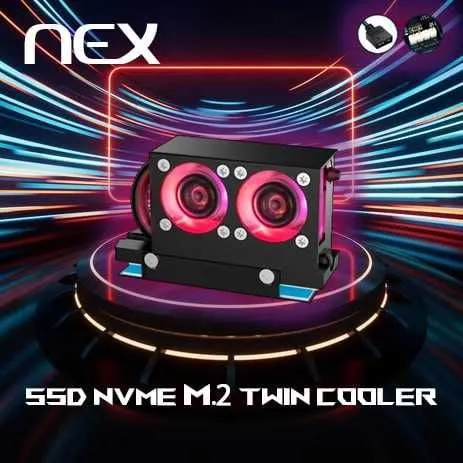 NVMe SSD uchun sovitish radiator