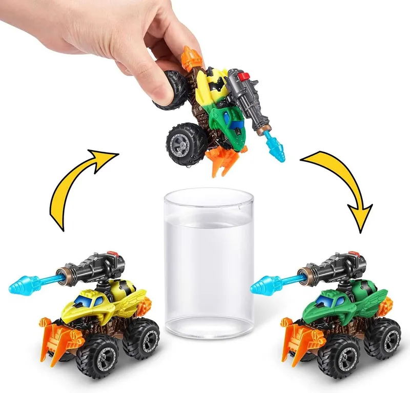 5 Surprise Monster Trucks, ZURU, машинки — фото 1